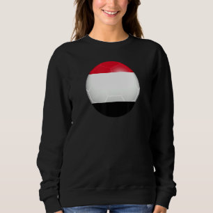 Sweatshirt Drapeau Football du Yémen