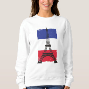 Sweatshirt Drapeau français France