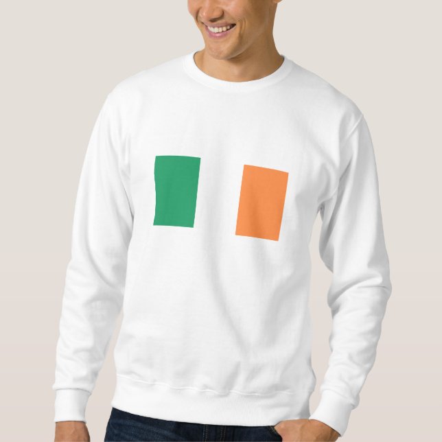 Sweatshirt Drapeau irlandais (Devant)