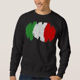 Sweatshirt Drapeau italien Italie Graphique Style italien C i