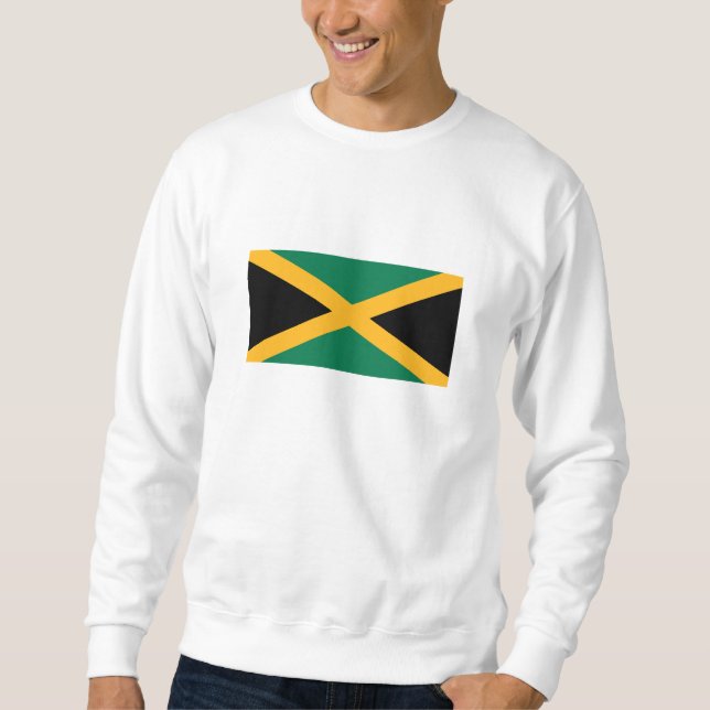 Sweatshirt Drapeau Jamaïque (Devant)