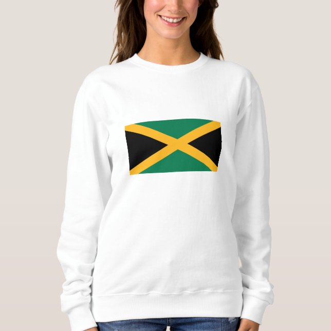 Sweatshirt Drapeau Jamaïque (Devant)