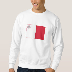 Sweatshirt Drapeau Malte