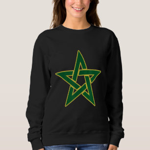 Sweatshirt Drapeau Marocain Américain Maroc Soccer Supp