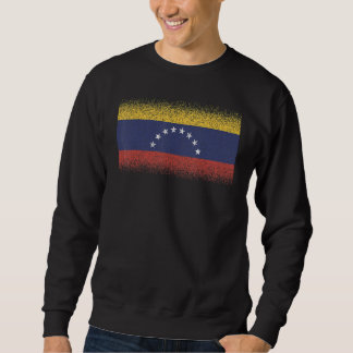 Sweatshirt Drapeau national du Venezuela souvenir pour les fe