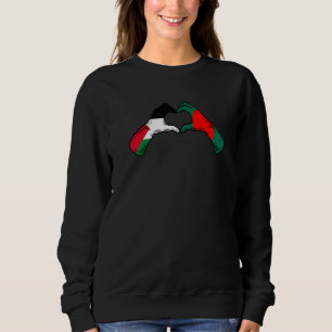 Sweatshirt Drapeau Palestine Bangladesh Palestinien Banglada