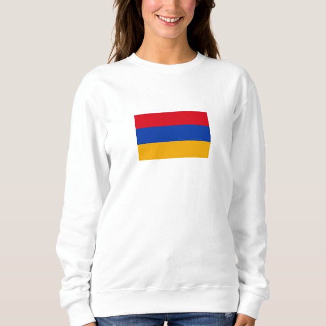 Sweatshirt Drapeau patriotique arménien (Devant)