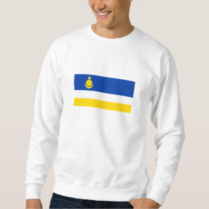 Sweatshirt Drapeau patriotique de Bouriatie