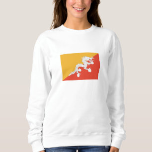 Sweatshirt Drapeau patriotique du Bhoutan