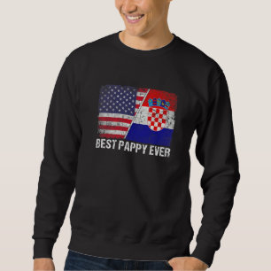 Sweatshirt Drapeau Patriotique papa Da