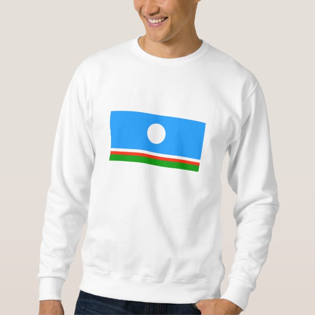 Sweatshirt Drapeau Sakha (Devant)