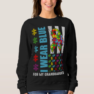 Sweatshirt Drapeau spécial du Puzzle Grandgirl Sensibilisatio