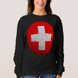 Sweatshirt Drapeau Suisse de football