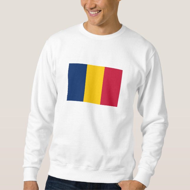 Sweatshirt Drapeau Tchad (Devant)
