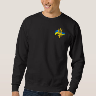 Sweatshirt Drapeau ukrainien et symbole T-shirt