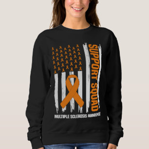 Sweatshirt Drapeau US Sclérose en plaques Sclérose en plaques