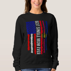 Sweatshirt Drapeau Usa Liechtenstein Drapeau Meilleure maman