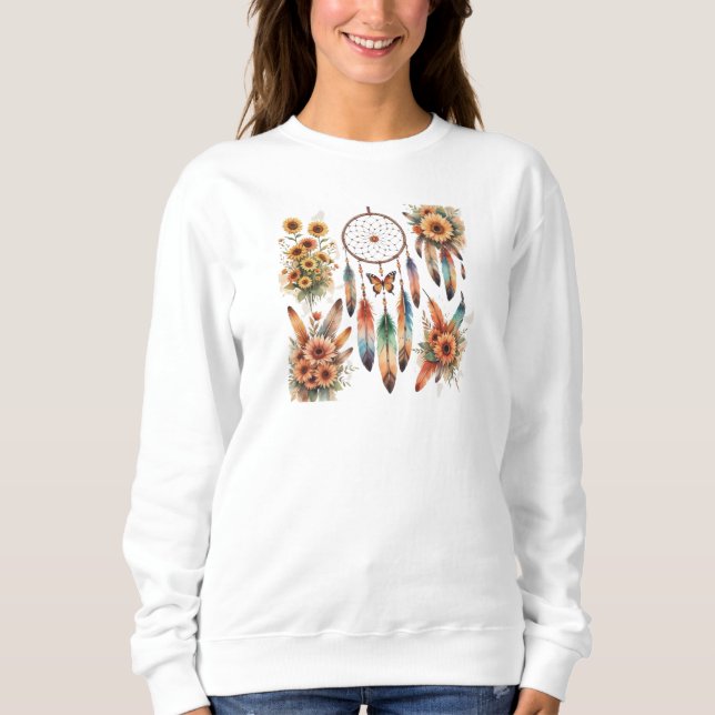 Sweatshirt dreamcatcher (Devant)