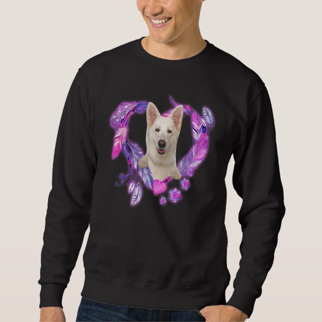 Sweatshirt Dreamcatcher Allemand Berger Chiens Dreamcatcher H (Devant)