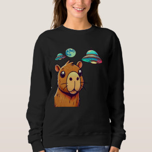 Sweatshirt Drôle Alien mème Amoureux des animaux Zookeeper mi