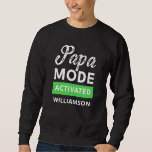 Sweatshirt Drôle cadeau de Fête des pères pour le nouveau pèr