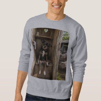 Sweatshirt drôle de chien de ferme Chihuahua
