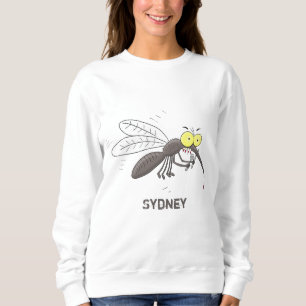 Sweatshirt Drôle dessin d'insecte moustique