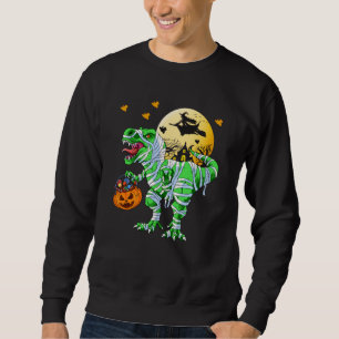 Sweatshirt Drôle d'Halloween Dinosaure Dino T Rex Effrayant