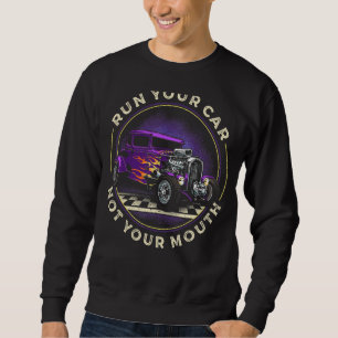 Sweatshirt Drôle Drag Racg Strip pour Drag Racer