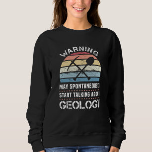 Sweatshirt Drôle Géologie Sunset Cadeau pour géologue