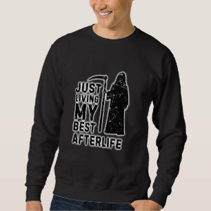 Sweatshirt Drôle Halloween Cadeaux Grim Reaper Costume Party