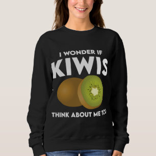 Sweatshirt Drôle Kiwis Dit Kiwi Costume Kiwifruits
