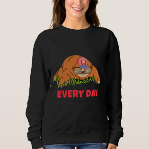 Sweatshirt Drôle Lazy Sloth