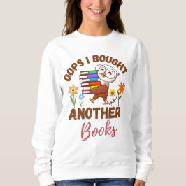 Sweatshirt Drôle Lover Citation Lecture Addict Introdict