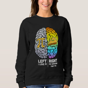 Sweatshirt Drôle Math Pie Papa Joke Mathématicien I Love Pi B