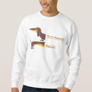 Sweatshirt Drôle mignon dachshund pour parent chien long