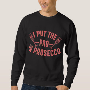 Sweatshirt Drôle Parrain Lover Don Pour Boire Du Vin D'Alcool