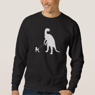 Sweatshirt Drôle Poodle Dinosaur Propriétaire Chien