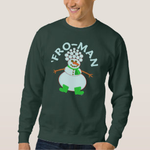 Sweatshirt Drôle 'pour le chandail laid de Noël de bonhomme