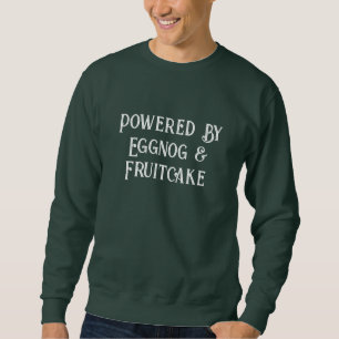 Sweatshirt Drôle propulsé par le pull pour hommes de Noël Egg