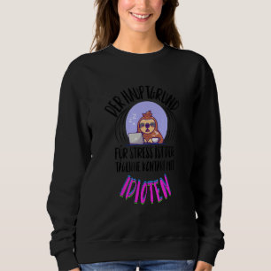 Sweatshirt Drôle Sloth Dit Employé Bureau du collègue de trav