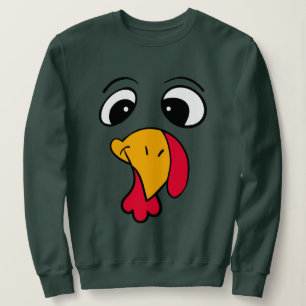 Sweatshirt Drôle Thanksgiving Turquie