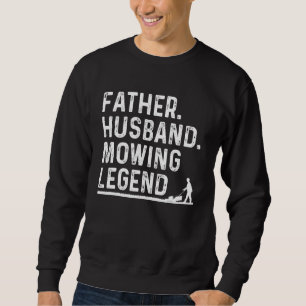 Sweatshirt Drôle tondeuse De Pelouse Pour Hommes Papa Pelouse