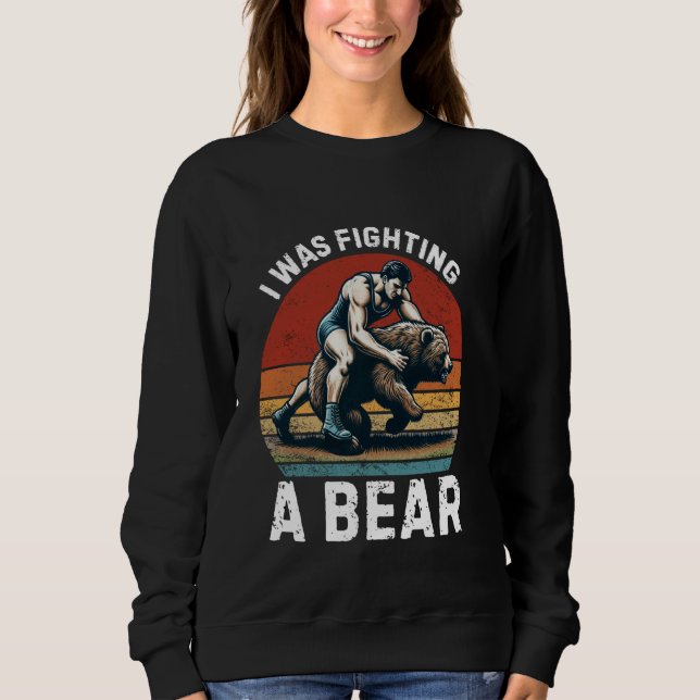 Sweatshirt Drôle Va Bien Bientôt Brisé Chirurgie Jambe J'Étai (Devant)
