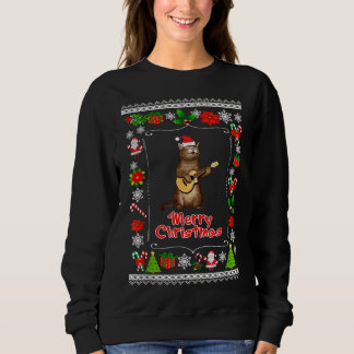 Sweatshirt Drôle xmas méchant propriétaires amoureux de les c