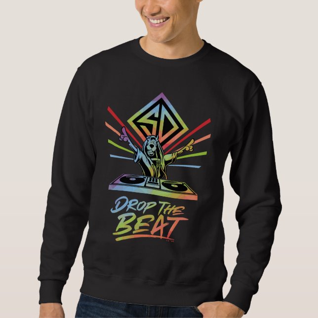Sweatshirt Drop the Beat : DJ Scooby-Doo (Devant)
