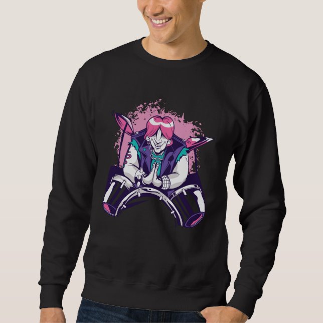 Sweatshirt Drums Drummer Music Musician (Devant)