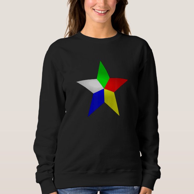 Sweatshirt Druze Star Jethro De Midian (Devant)