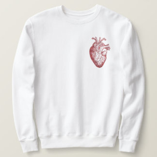 Sweatshirt du coeur humain - Coeur anatomique uniq