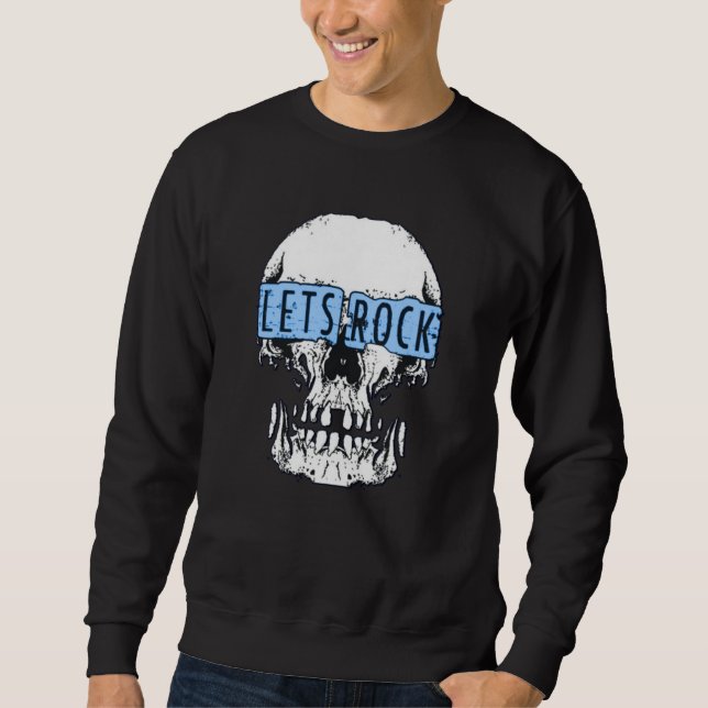 Sweatshirt du crâne rocheux (Devant)